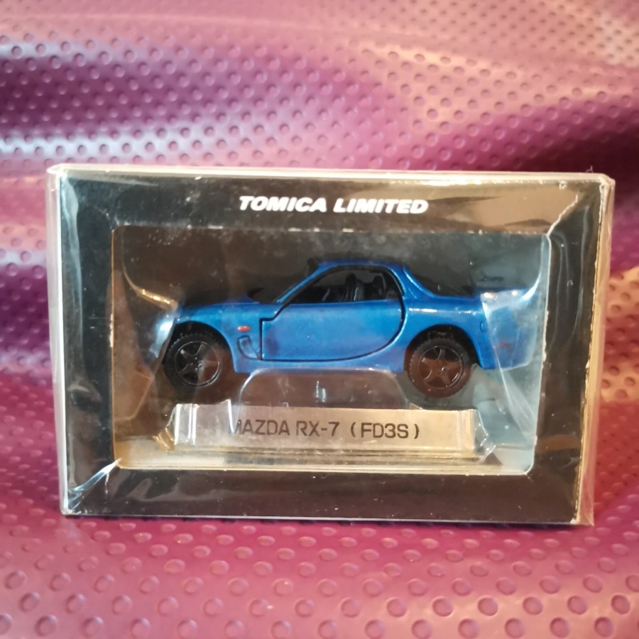 Tomica Limited Mazda RX7 FD3S Biru FD no number