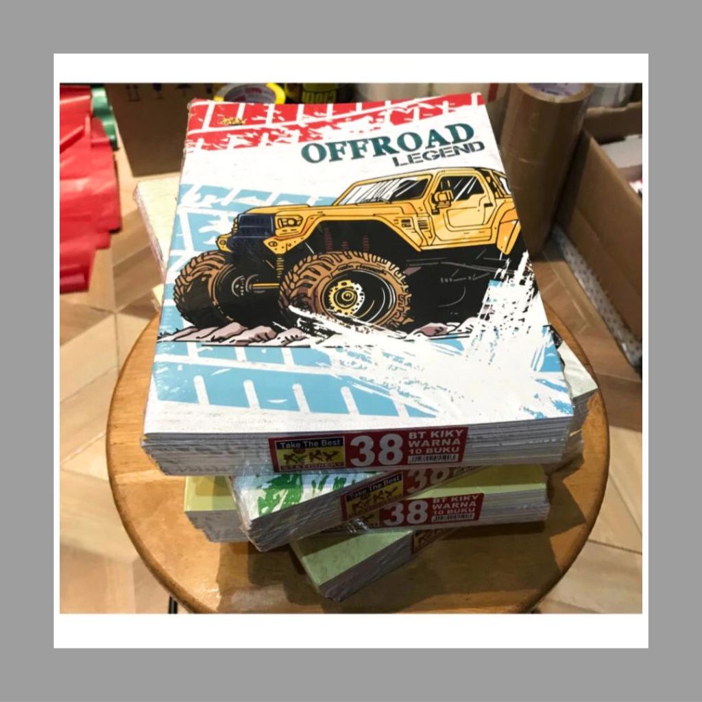 

Kiky Buku Tulis 38 Lembar / Buku Tulis Kiky