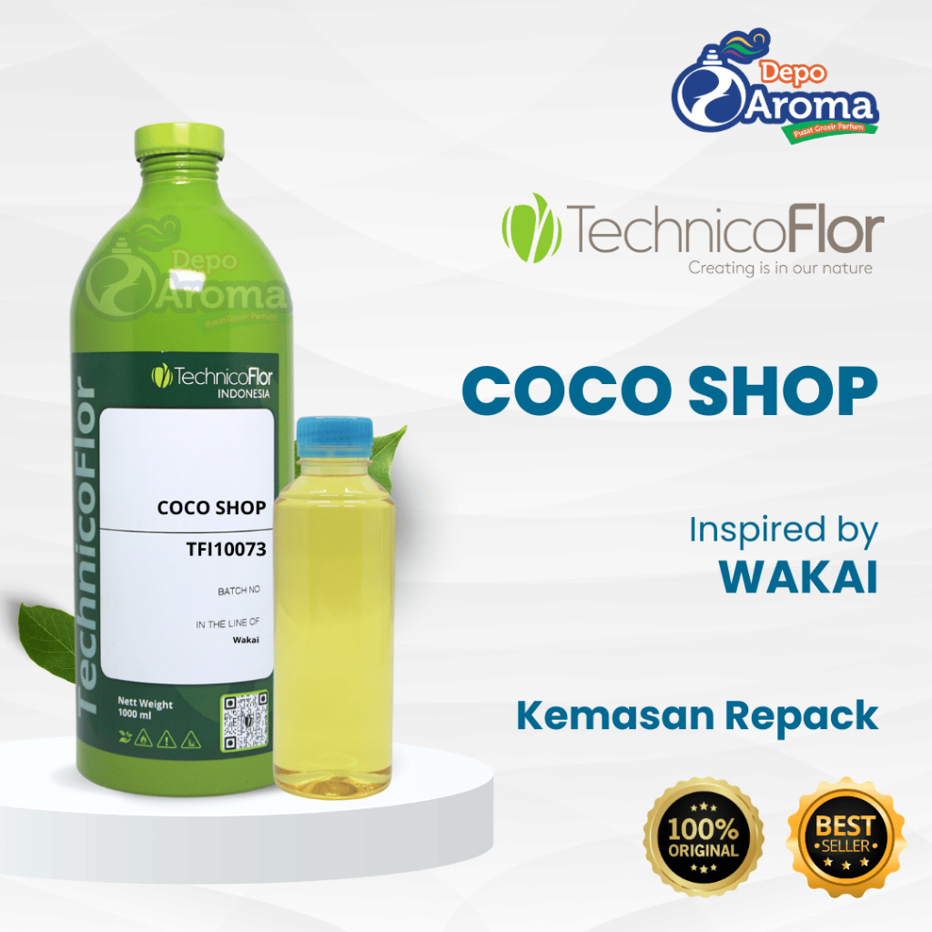 PARFUM BIBIT MURNI - COCO SHOP - REPACKING 100ML - TECHNICOFLOR