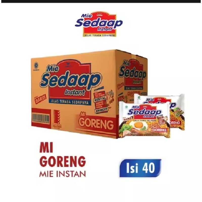 

Sedaap Instan Mie Goreng Free Ongkir