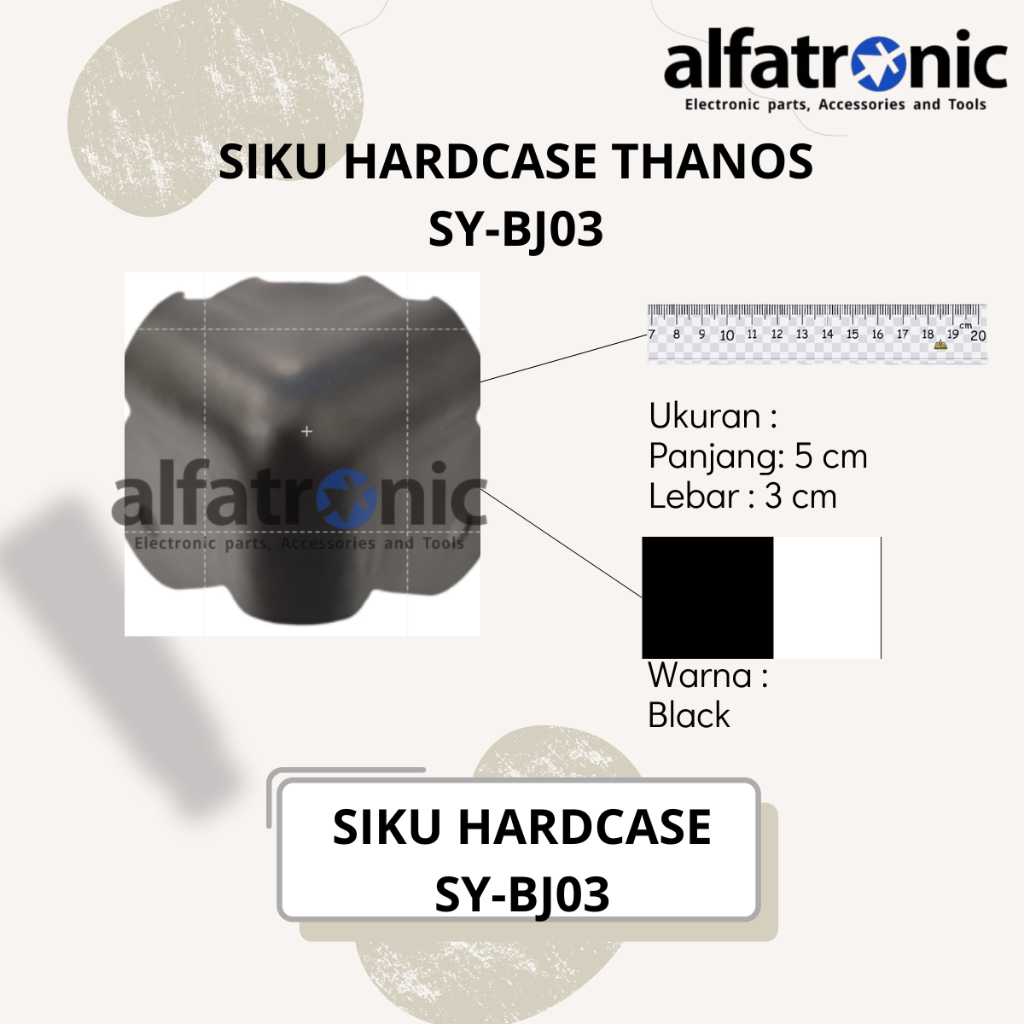 SIKU HARDCASE THANOS SY-BJ03 HITAM