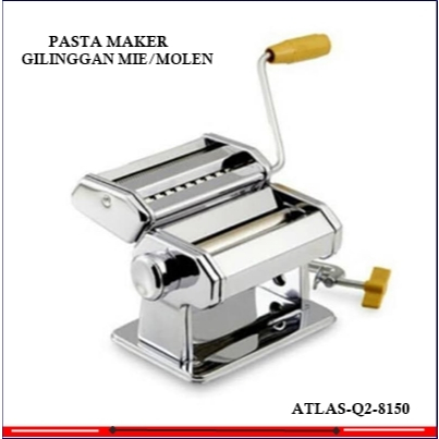 GILINGAN MIE Q2 8150 ATLAS ORIGINAL PASTA MAKER Q2 ATLAS GILINGAN MIE KULIT MOLEN