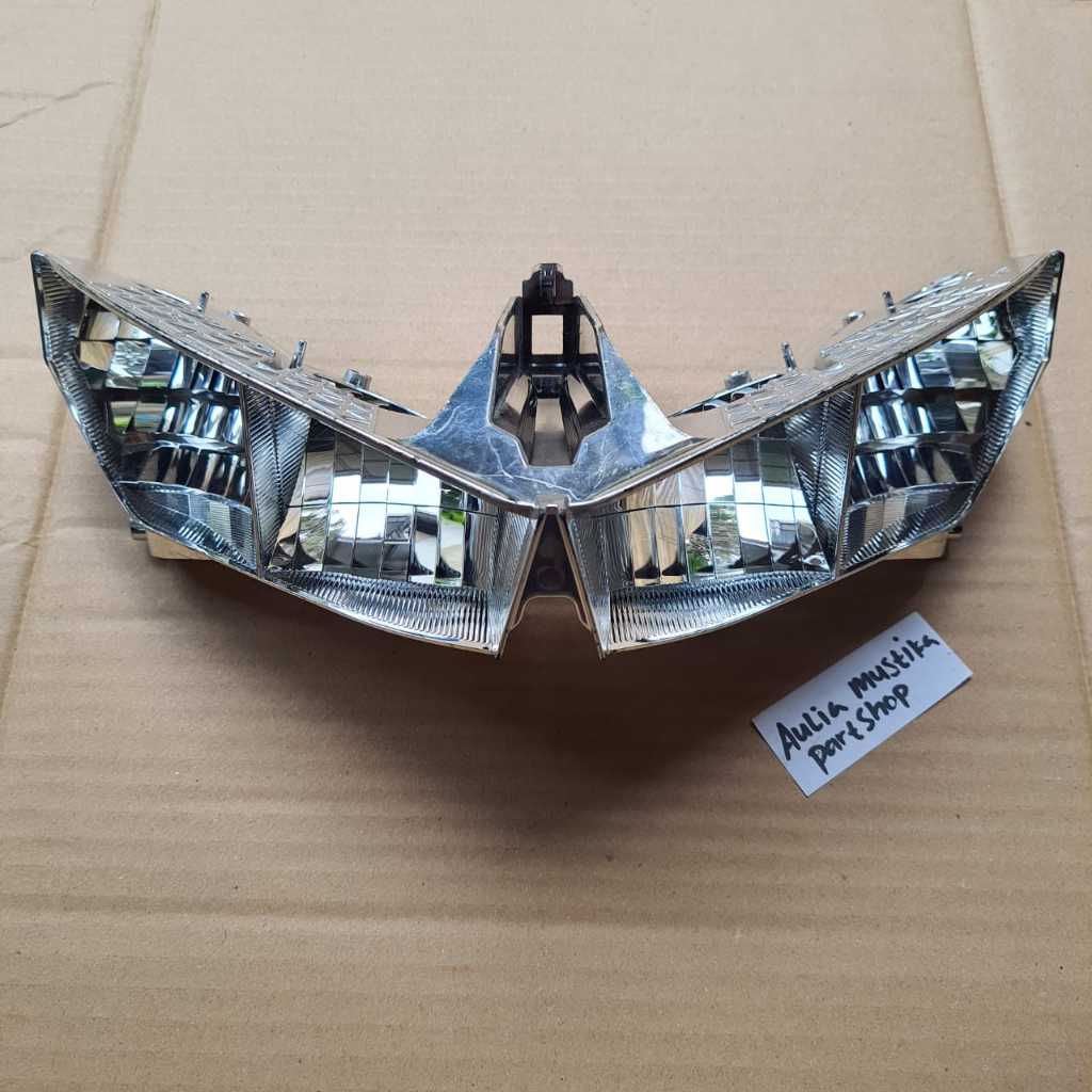 crom reflektor lampu depan new vario 125 k2v