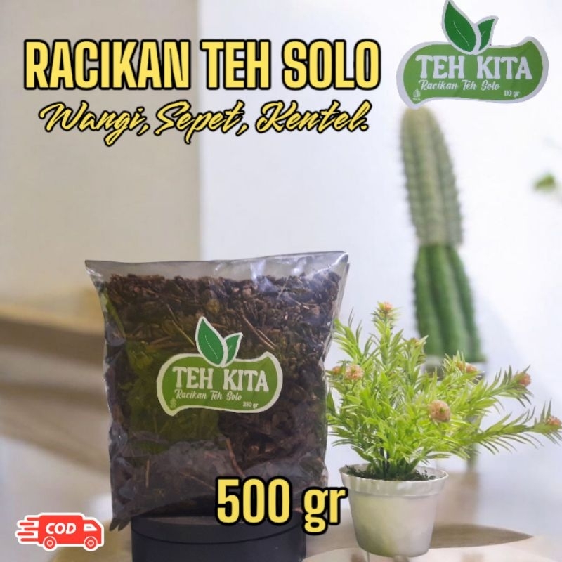 

Teh Racikan Solo Kemasan 500gram Wangi Sepet Kentel