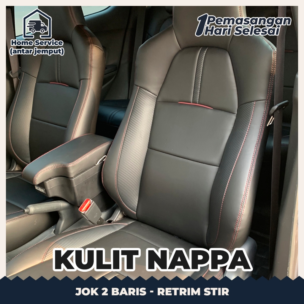Jok Paten Mobil Honda Brio Bahan Kulit Napa Prime Termurah