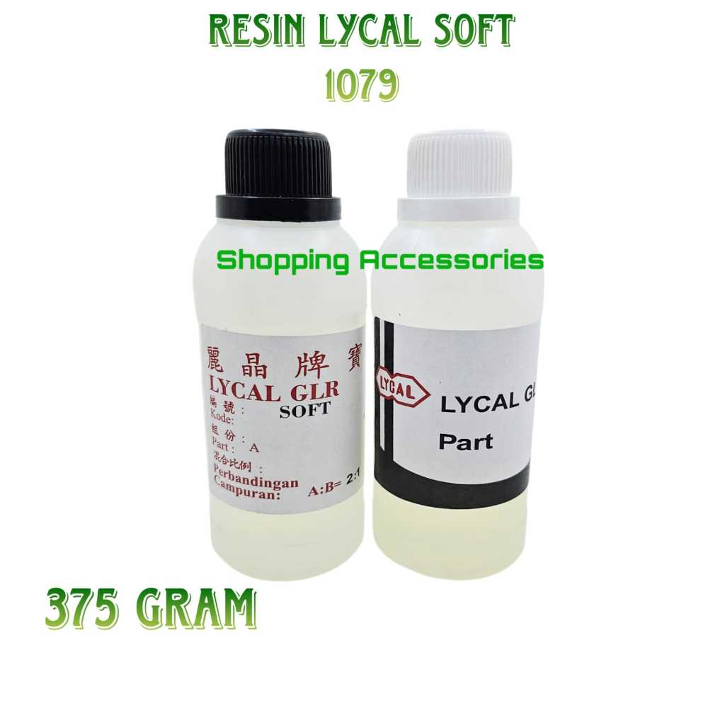 Epoxy Resin - Lycal 6079 Flexible (soft) - 375gr