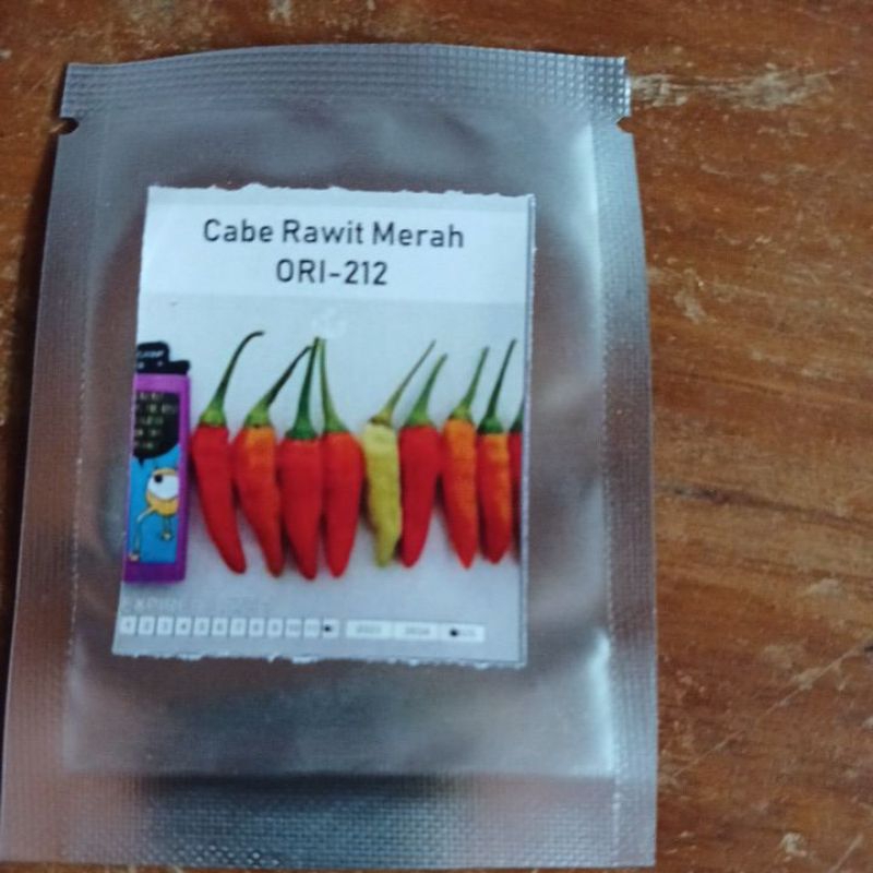 Bibit Benih Cabe cabai  Rawit Merah ORI 212