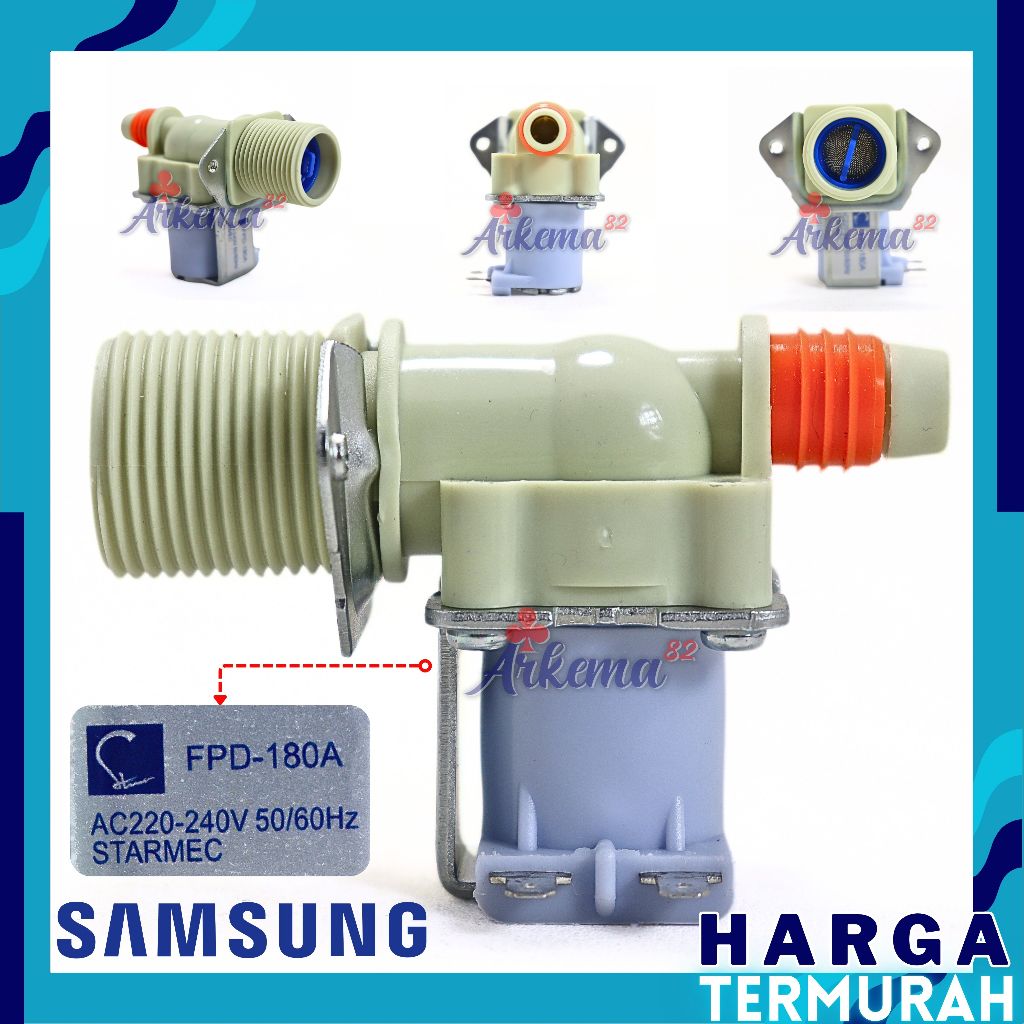 SOLONOID MESIN CUCI FPD-180 | WATER INLET | OTOMATIS MASUK AIR MESIN CUCI | OTOMATIS MESIN CUCI | SO