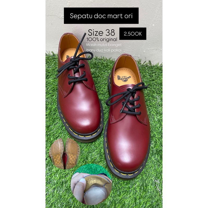 sepatu docmart original