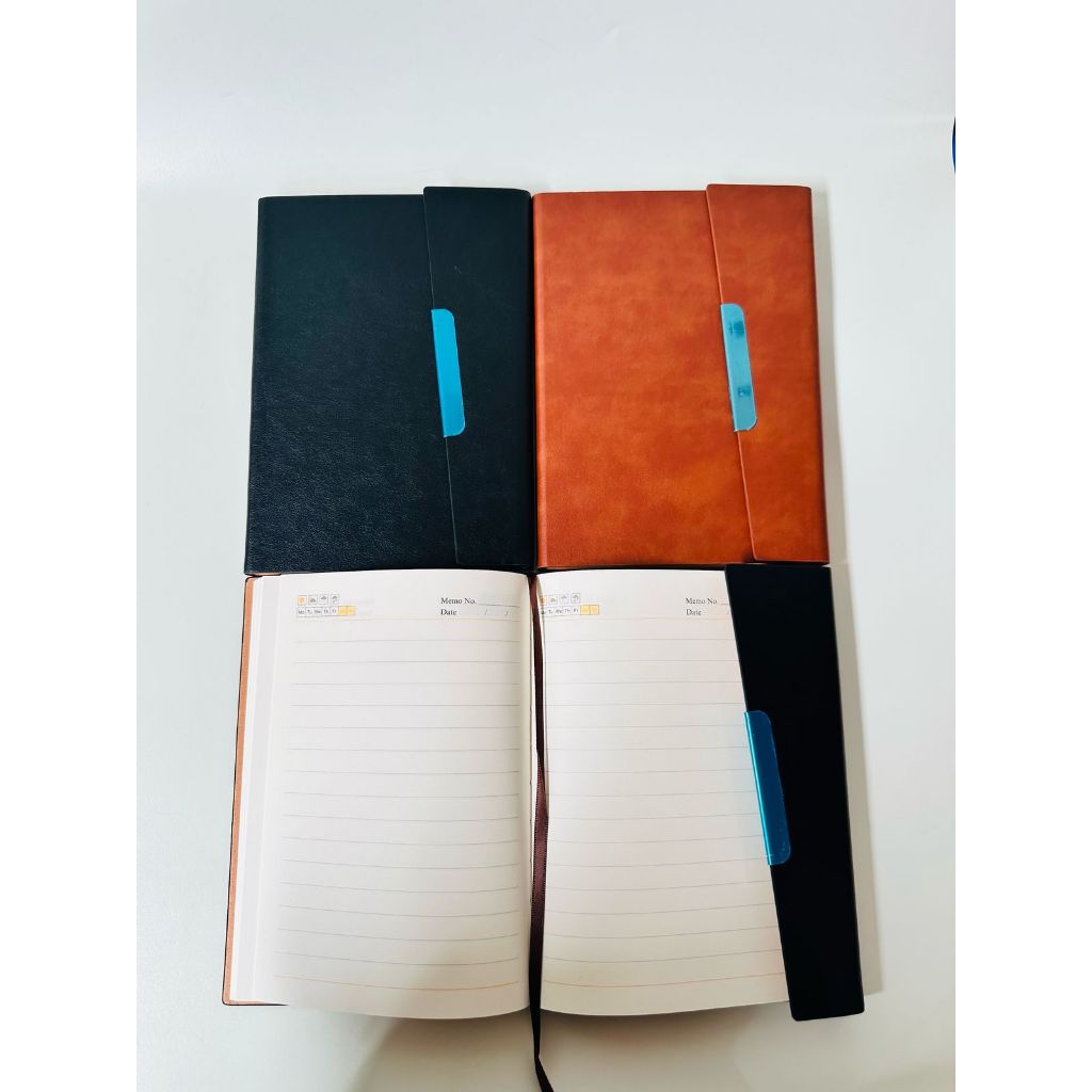 

Buku Agenda A5 Notebook A5 Diary Book Cover Bahan Kulit Klip Magnet Jurnal Garis Buku Catatan D1-021