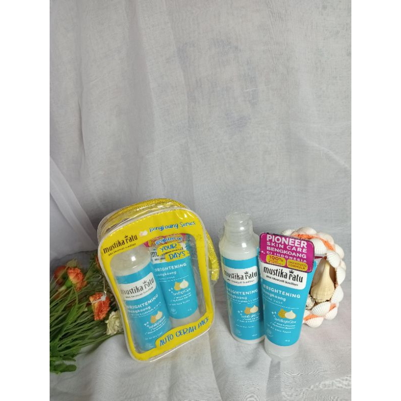 Facial Wash 40 gr dan PP 2 in 1 (Pembersih Wajah) 150 ml Mustika Ratu