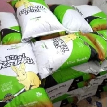 Makanan Kelinci Vital Rabbit 25kg pelet makanan kelinci 25kg