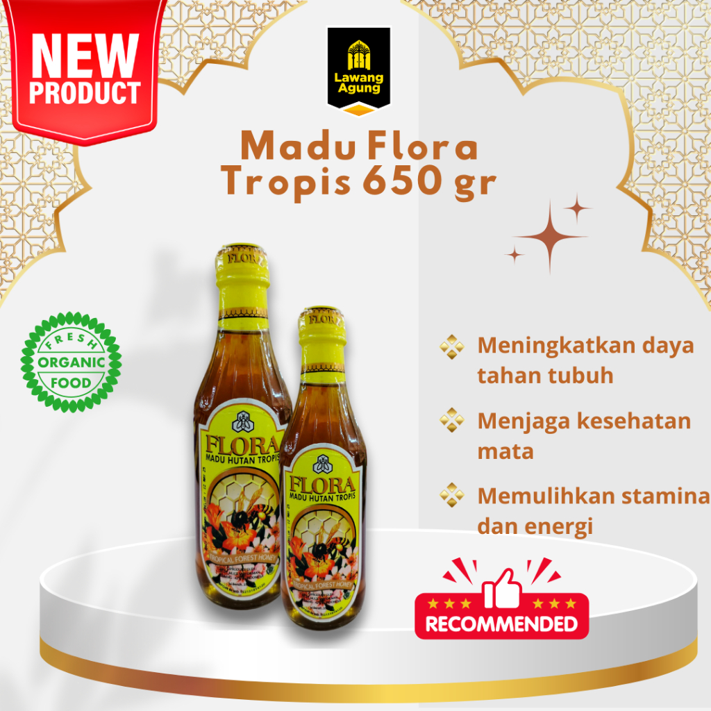 

MADU FLORA TROPIS 650GR