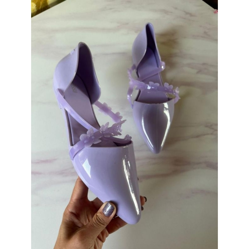 KIDLYYLOVE - Sandal Melissa Pointy Original/ Sandal Melissa Ori / Sandal Fashion Wanita