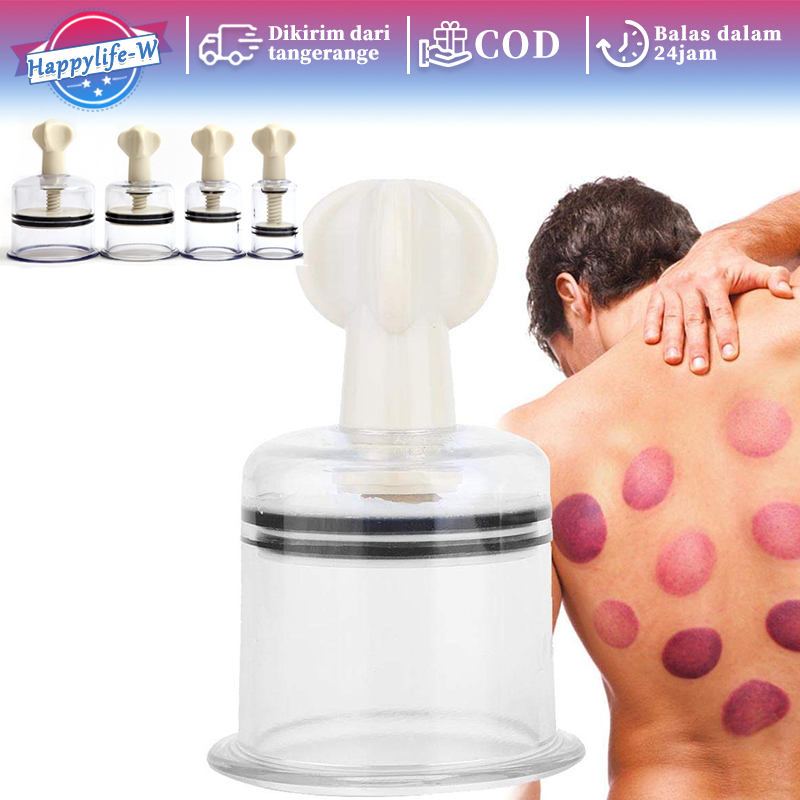 Alat Bekam Kop Angin Putar Cup Bekam Kop Bekam Vakum Kop Angin Bekam