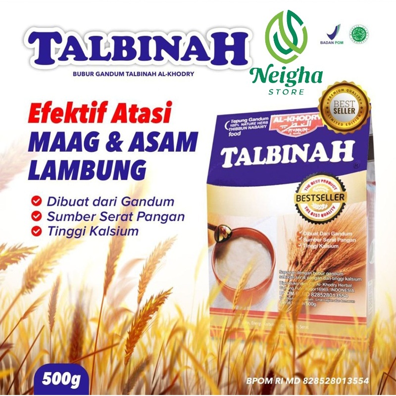 

Tepung Gandum Talbinah Al Khodry 500gram Asli 100% Herbal Asam Lambung Gerd Maag Akut Pencernaan