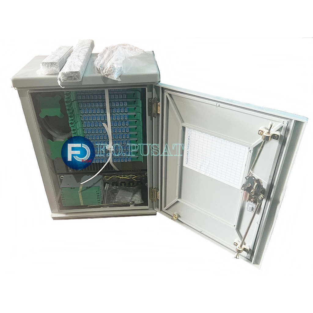 ODC pole 144 core / ODC MINI144 core SC upc tiang lengkap