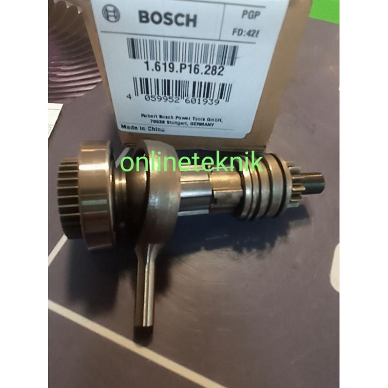 GEAR SHAFT BOSCH GBH220 UNTUK MESIN ROTARY HAMMER BOSCH TYPE GBH220 ORIGINAL