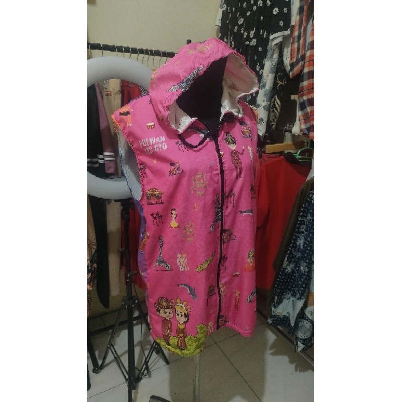 Rompi Polwan Pink Baju Polwan