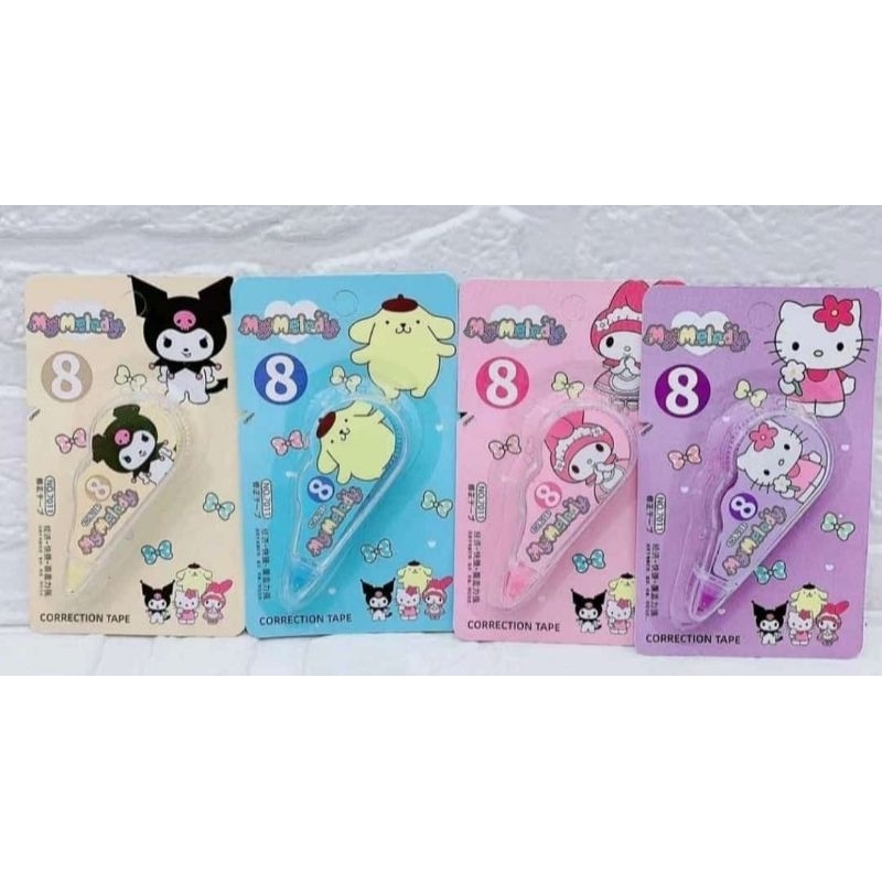 

1 BOX CORTAP / TIPE X SANRIO ISI 48 PCS