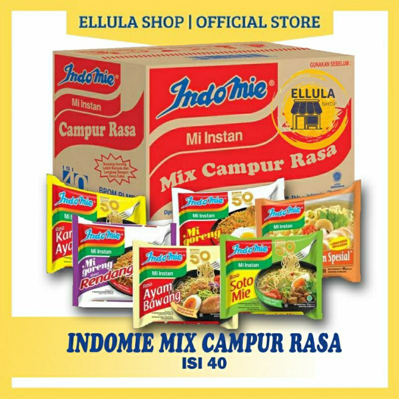 

INDOMIE 1 DUSS BISA MIX RASA