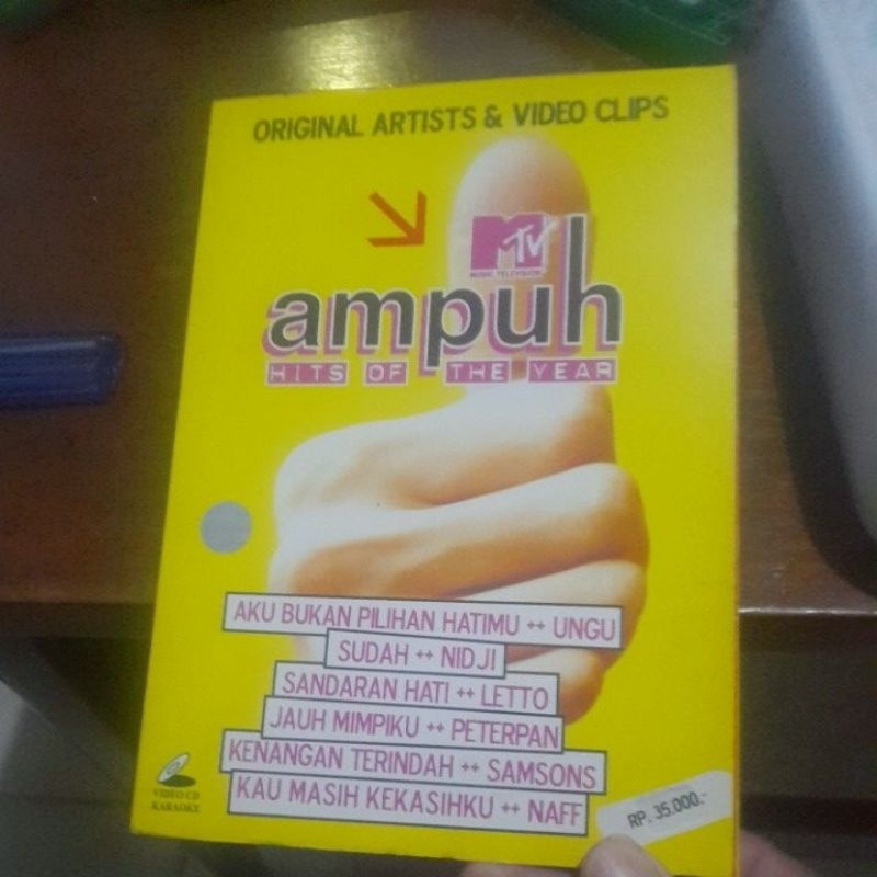 vcd karaoke mtv ampuh hits of the year original (CD890)