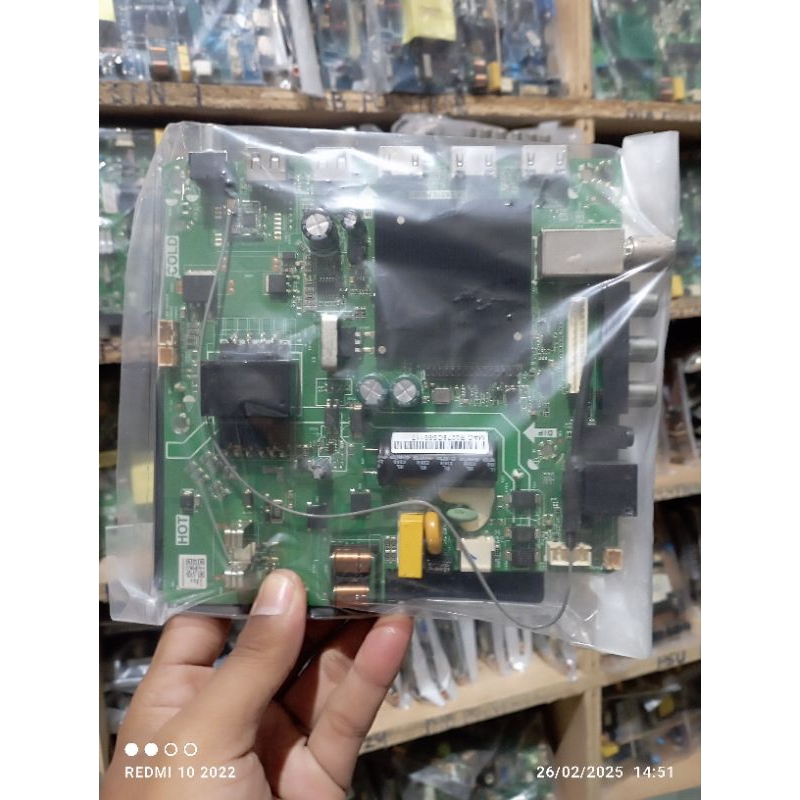 MB MOBO MAINBOARD MODULE MESIN TV SMART HIMAWARI 32DNT SMART