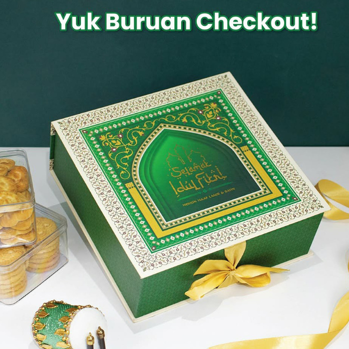 

Box Hampers Lebaran Pop Up Box CBX Dus Idul Fitri Kue Kering (1pcs)