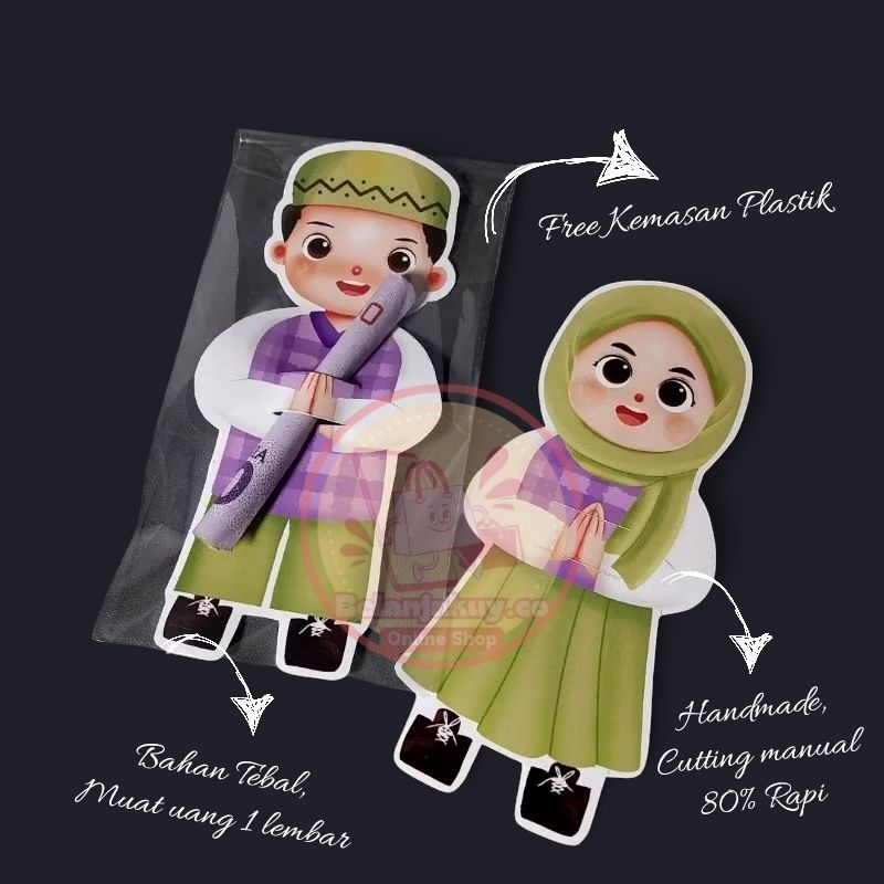 

( TERLARIS ) Amplop Peluk Lebaran Viral 2025 isi 10 PCS/pack bahan Tebal