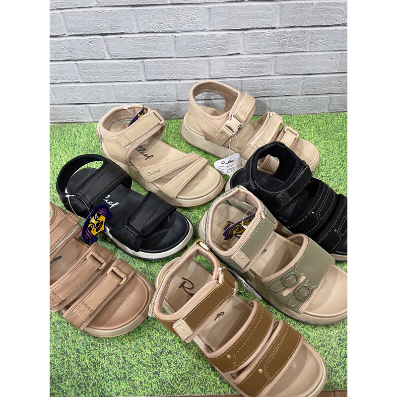 SANDAL WANITA RULLIEF FKL 897 FKL 896 MOCCA CREAM FKL 931 HIHAU FKL 927 HITAM SANDAL GUNUNG KOREA FA