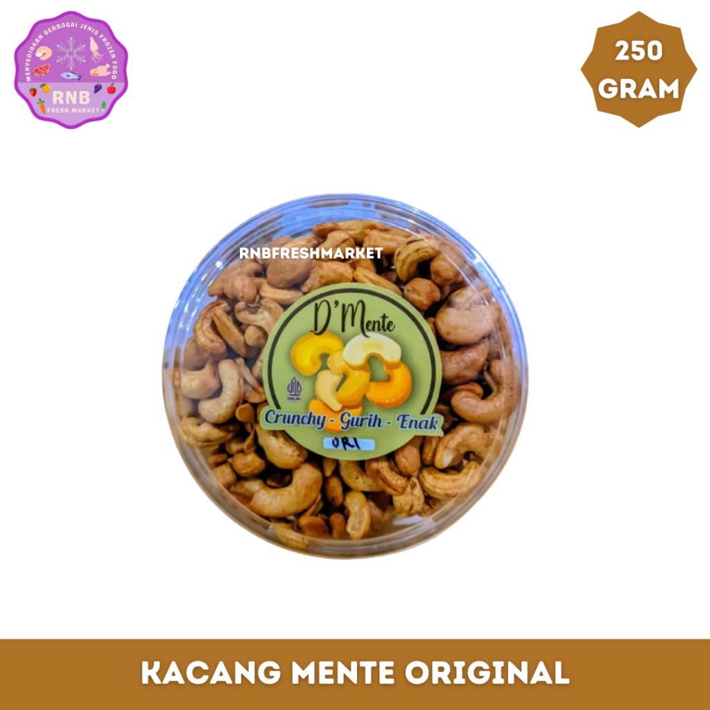 

Kacang Mente Original Netto 250 Gram