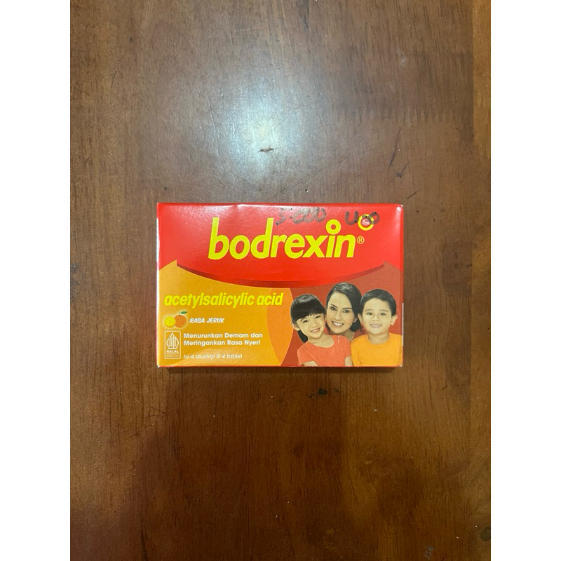 bodrexin tablet 1 box, bodrexin anak, bodrexin tablet rasa jeruk, bodrexin tablet kunyah