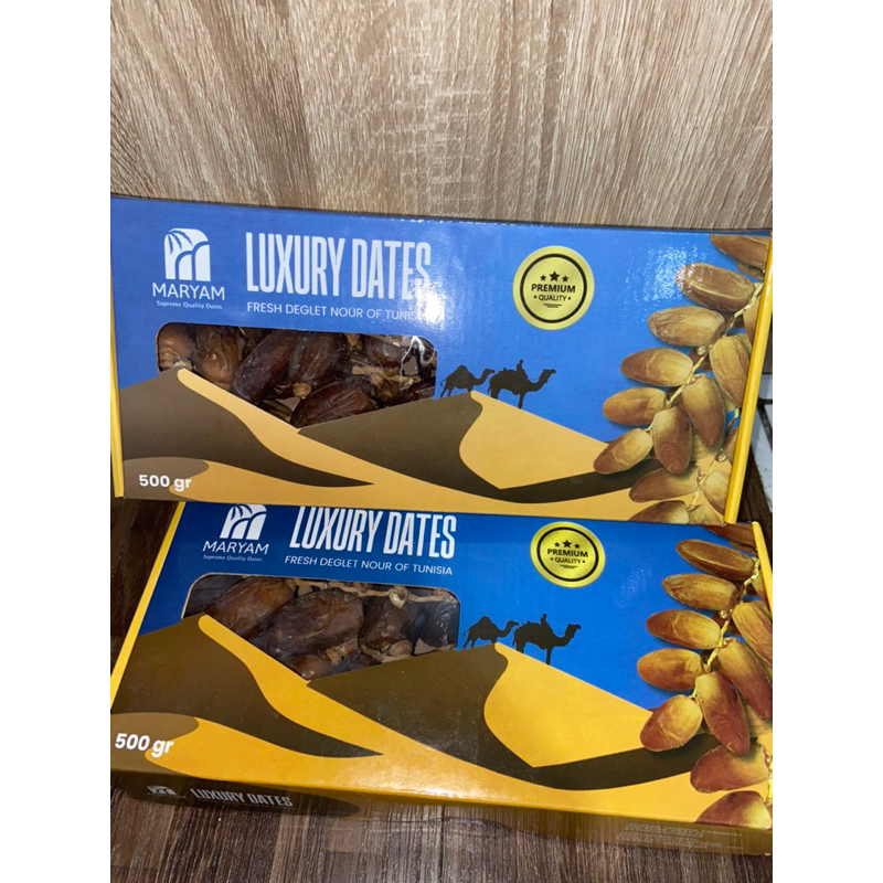 

KURMA Tunis Tangkai Luxury Dates 500g KUALITAS TERBAIK