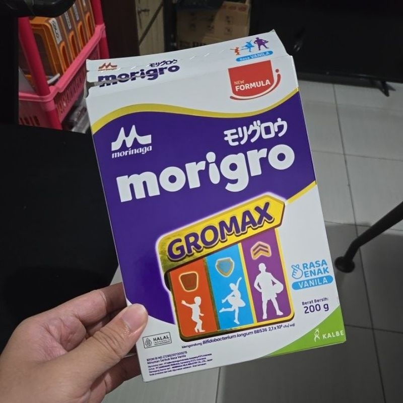 DUS BEKAS SUSU MORINAGA MORIGRO 200 GRAM