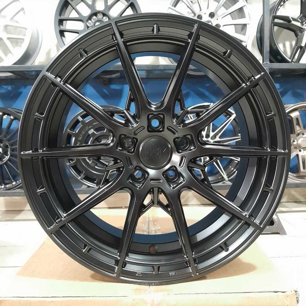 VELG HSR RING 18 MODEL ELEGANT HSR CK05 BLACK UNTUK EXPANDER QUTLANDER XTRAIL CIVIC CAMRY