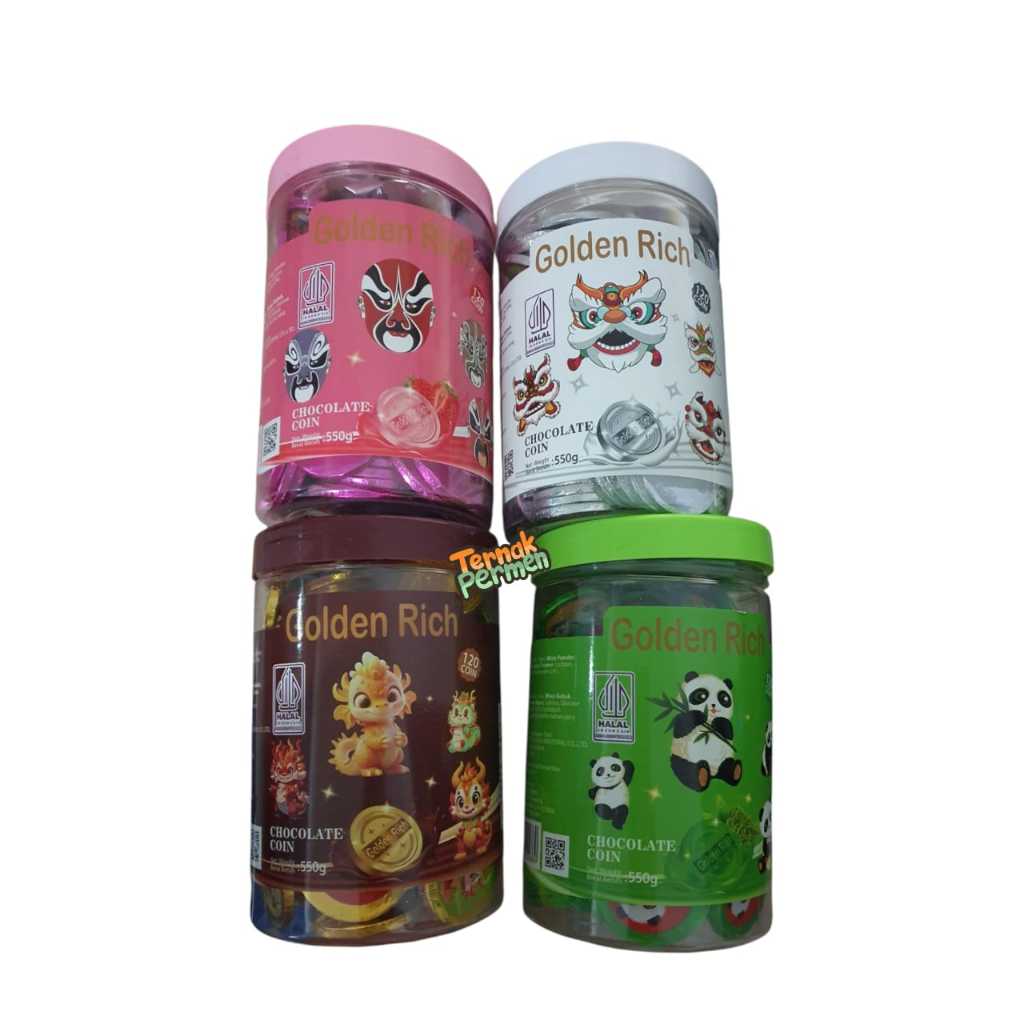 

COKLAT KOIN GOLDEN RICH ISI 120 PCS
