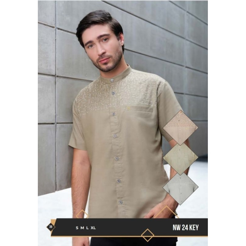 BAJU KOKO NIZAR TERBARU || KOKO NIZAR BORDIR || BAJU KOKO DEWASA || BAJU KOKO LENGAN PENDEK