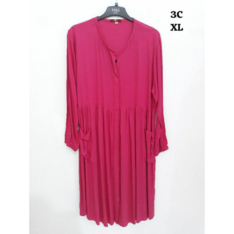 Long Tunik Rayon Polos Cewek Dewasa 3C Matahari