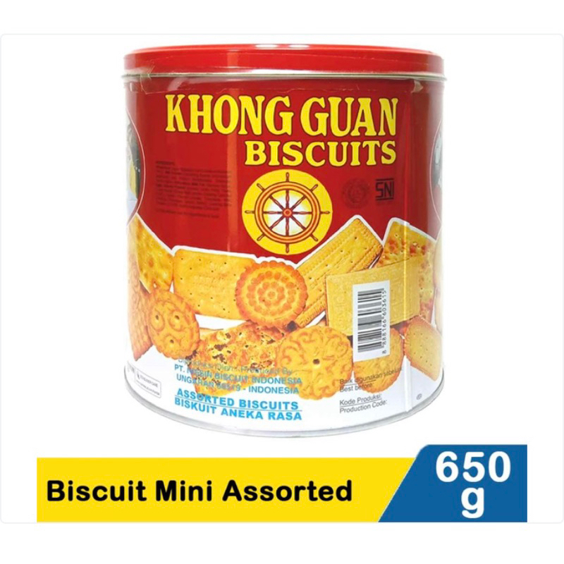

Khong Guan Biscuit Mini Assorted 650 g