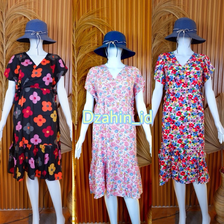 KODE W7I Daster Kimono  Daster kimono Pendek  Daster Kimono Motif  Daster Kimono Kekinian