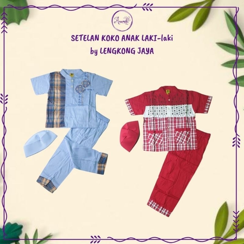 Setelan koko lengan pendek by LENGKONG JAYA