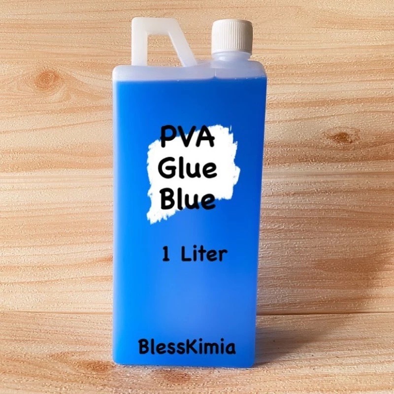 

PVA GLUE BLUE 1 LITER-PVA GLUE BLUE SLIME