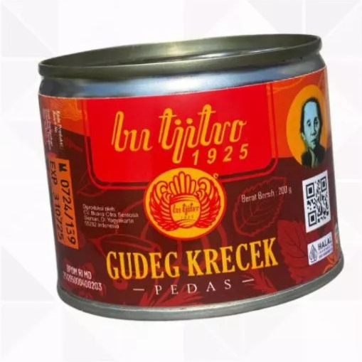 

GUDEG KALENG BU TJITRO 1925 GUDEG KRECEK PEDAS GUDEG KRECEK ORIGINAL GUDEG KALENG GUDEG REKOMENDASI