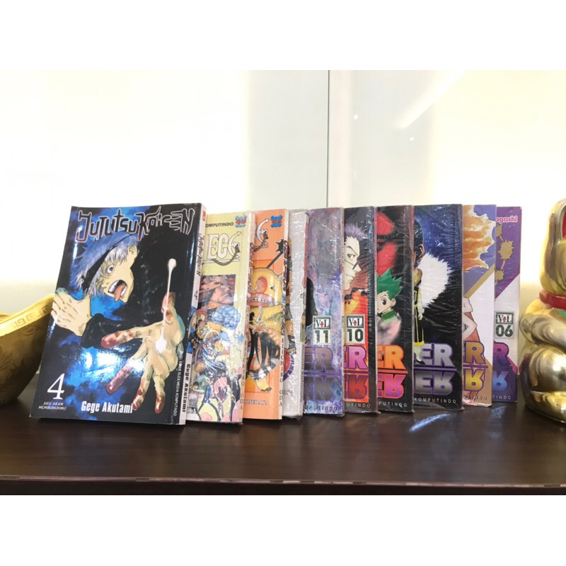 Komik Cabutan Jujutsu Kaisen, One piece, Naruto