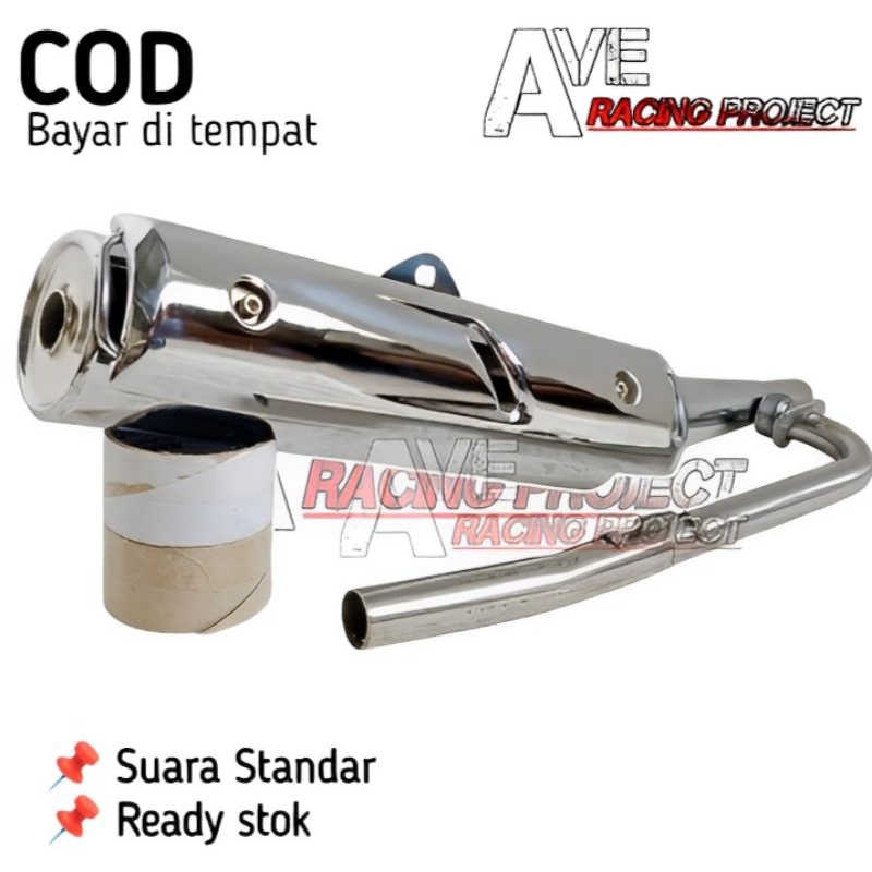 KNALPOT TSUKIGI STANDAR JUPITER Z BURHAN CAPUNG ROBOT Z1 VEGA R NEW LAMA ZR RR FORCE FI CRYPTON SUAR