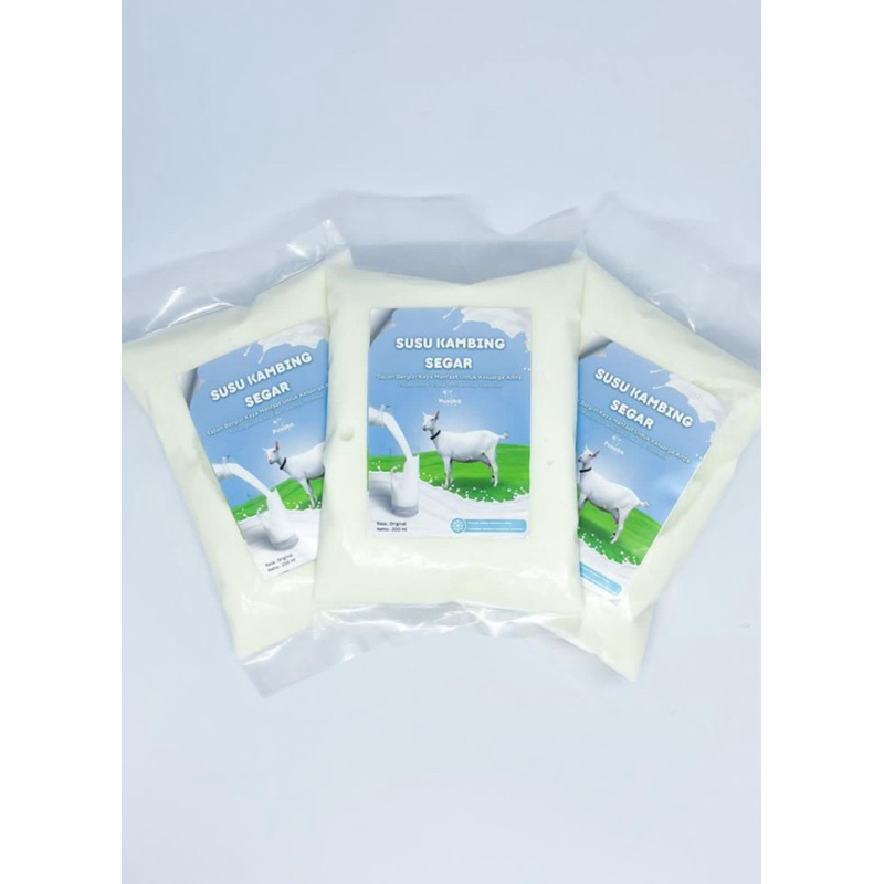 

Susu Kambing Pasteurisasi 200 ml || Pusaka Dairy Farm