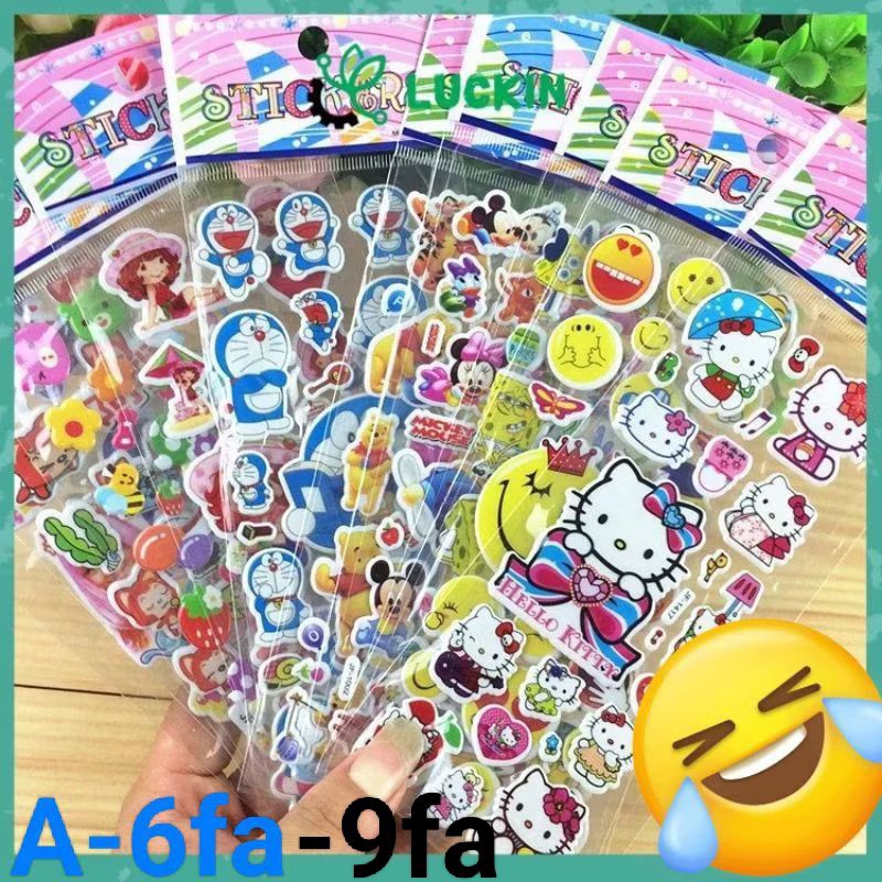 

ISI 20 PCS STICKER PENDEK BENING