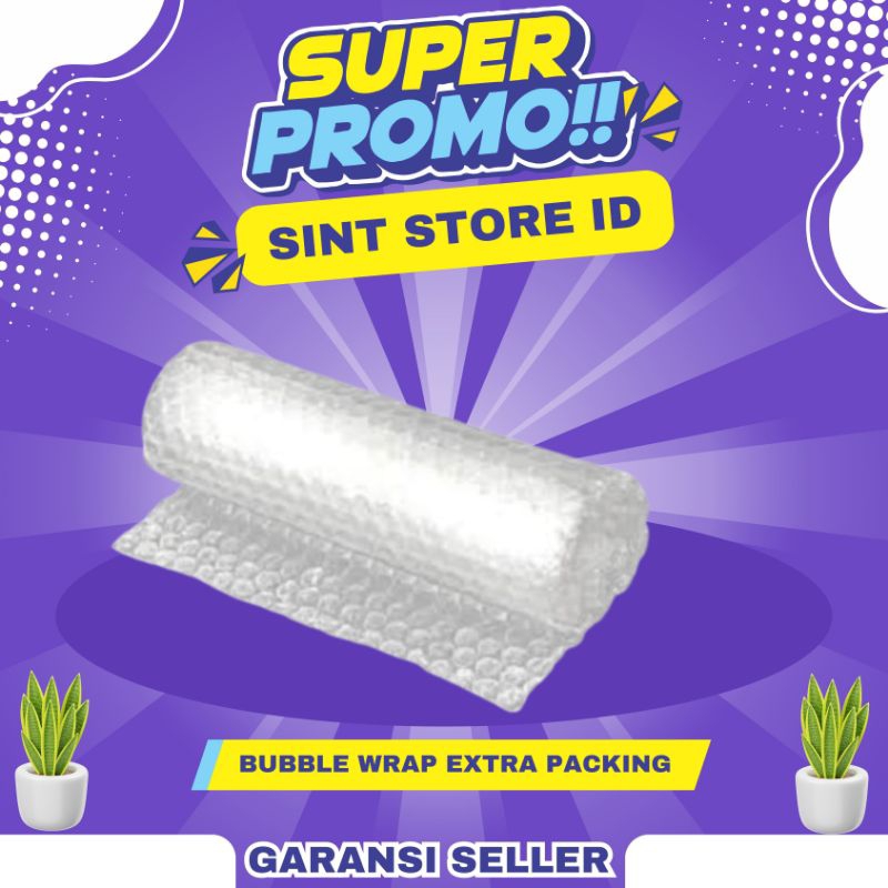 

BUBBLE WRAP EXTRA PACKING