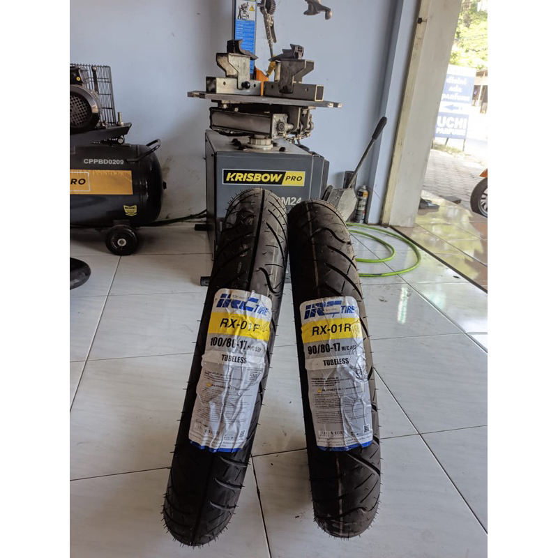 IRC RX-01F 100/80-17 IRC RX-01R 90/80-17