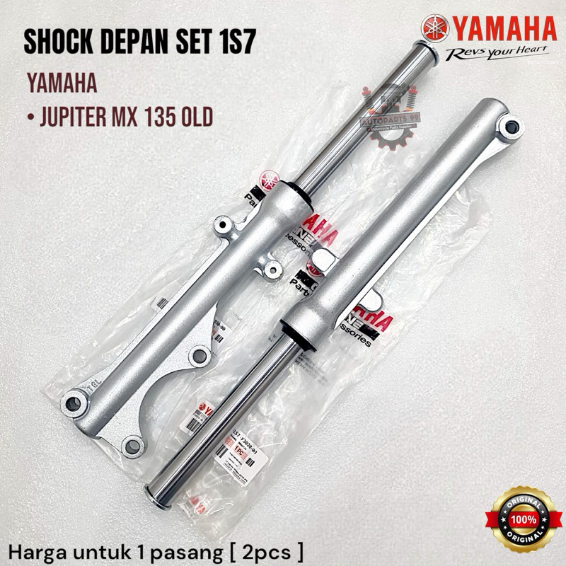 Shock Depan Yamaha Jupiter MX Old 135 Original As Shock Tabung Jupiter MX Old Shock Depan 1S7